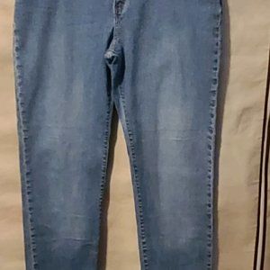 LEVI'S 510 WOMEN JEANS FROM 1990'S, CLASSIC SLIM STRECH FLEX, SIZE 16 LONG